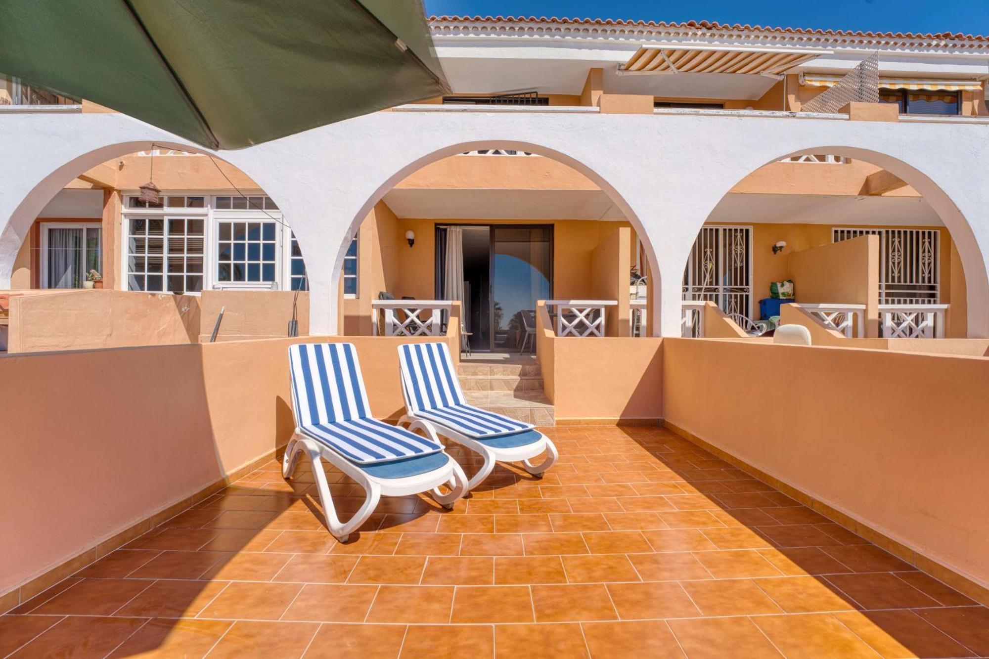 Estudio Con Terraza Y Vistas Espectaculares Ov302 Costa Adeje  Bagian luar foto