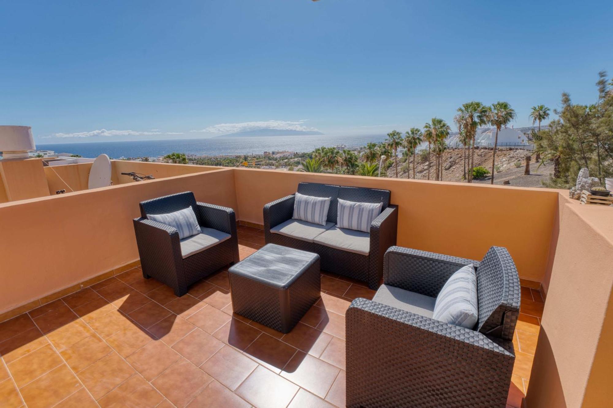 Estudio Con Terraza Y Vistas Espectaculares Ov302 Costa Adeje  Bagian luar foto