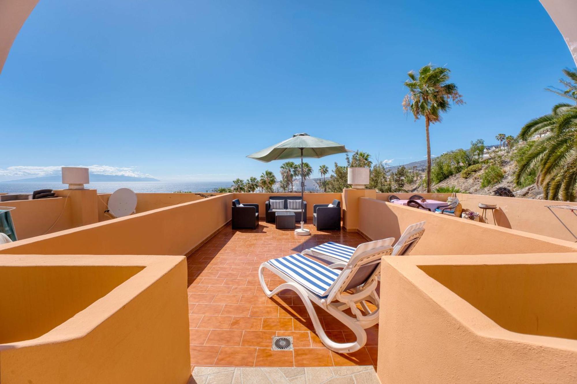 Estudio Con Terraza Y Vistas Espectaculares Ov302 Costa Adeje  Bagian luar foto